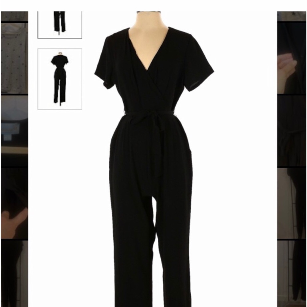 Veronica M Black Jumpsuit size Small